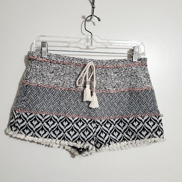 Anthropologie-Paper Crane Printed Shorts Size Small - Picture 1 of 5